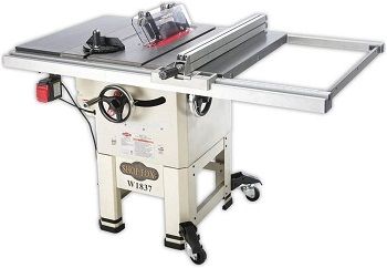 Shop Fox Open-Stand Hybrid Table Saw (W1837)