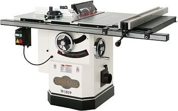 Shop Fox W1819 10-Inch Table Saw with Riving Knife